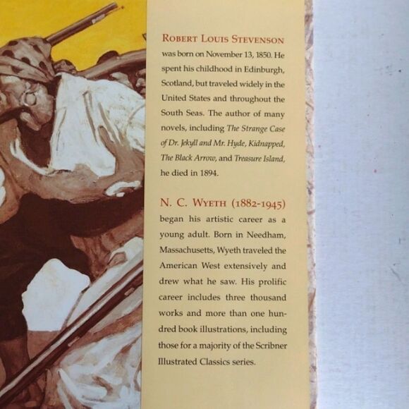 Treasure Island Scribner Classic Illustrated Storybook Robert Louis Stevenson - Picture 9 of 9